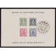 ESPAÑA 1937 ALCALA DE HENARES GUERRA CIVIL HOJA BLOQUE NUEVA MINT CON MATASELLO ESPECIAL CERVANTES